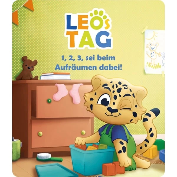 Tonies Leos Tag - 1, 2, 3, Sei Beim Aufräumen Dabei, Spielfigur 6 Tonies Leos Tag - 1, 2, 3, Sei Beim Aufräumen Dabei, Spielfigur – Bild 4