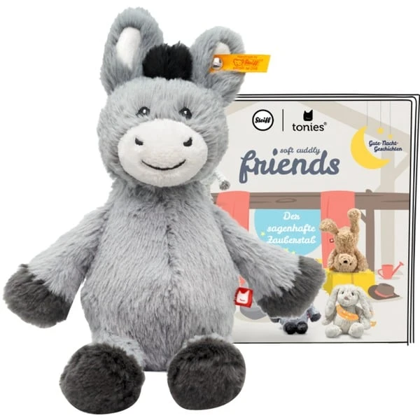 Tonies Steiff Soft Cuddly Friends Mit Hörspiel - Dinkie Esel, Kuscheltier