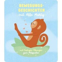 Tonies Bewegungsgeschichten Mit Affe Marty, Spielfigur (Hörspiel Mit Liedern) -Tonies tonies Bewegungsgeschichten mit Affe Marty Spielfigur@@100138674 2