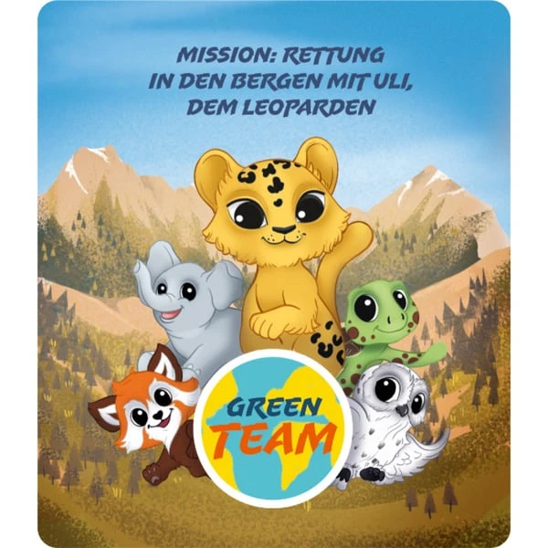 Tonies Green Team - Mission: Rettung In Den Bergen Mit Uli, Dem Leoparden, Spielfigur (Hörspiel) – Bild 3