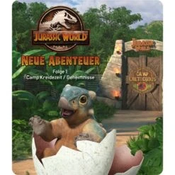 Tonies Jurassic World - Neue Abenteuer, Folge 1: Camp Kreidezeit / Geheimnisse, Spielfigur (Hörspiel) -Tonies tonies Jurassic World Neue Abenteuer Folge 1 Camp Kreidezeit Geheimnisse Spielfigur@@100095213 2