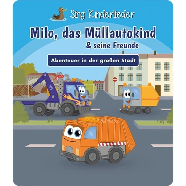Tonies Sing Kinderlieder - Milo, Das Müllauto-Kind & Seine Freunde: Abenteuer In Der Großen Stadt, Spielfigur (Musik) – Bild 3