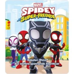 Tonies Spidey Und Seine Super-Freunde - Raketen-Rhino & 3 Weitere Spannende Abenteuer, Spielfigur (Hörspiel) -Tonies tonies Spidey und seine Super Freunde Raketen Rhino 3 weitere spannende Abenteuer Spielfigur@@100095223 2