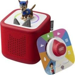 Tonies Toniebox 2 Rot Play Set Paw Patrol Chase, Lautsprecher